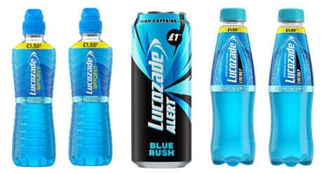 Blue-Colored Juice Lines