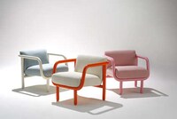 Tubular Vibrant Lounge Chairs Image 2