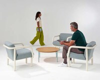 Tubular Vibrant Lounge Chairs Image 3