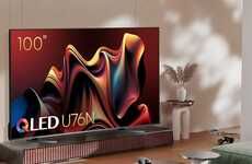 Vibrant 100-Inch TVs