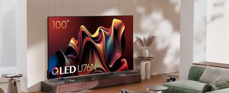 Vibrant 100-Inch TVs