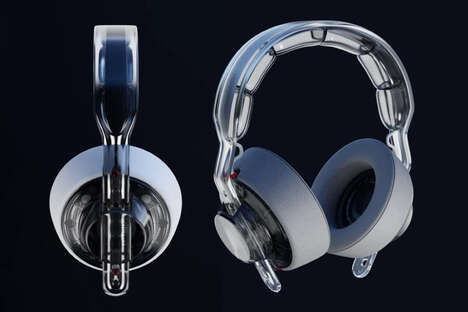 Transparent Collaboration Headphones