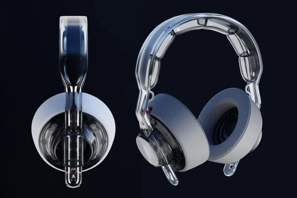 Transparent Collaboration Headphones