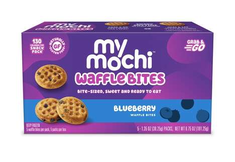 Syrup-Free Waffle Bites