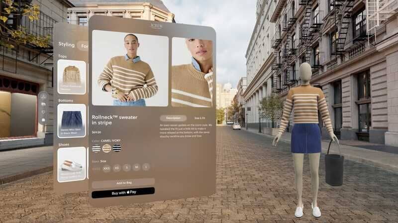 Interactive VR Styling Apps