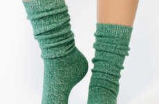 Bamboo-Enriched Cozy Lounge Socks