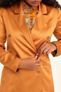 Chic Satin Blazers