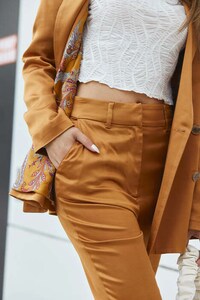 Chic Satin Blazers Image 2