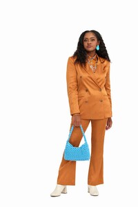 Chic Satin Blazers Image 4