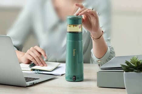 Digital Tea Brewing Bottles