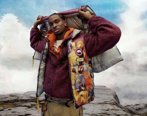 Adventure-Inspired Outerwear Campaigns