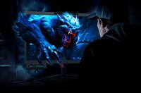 Curved 3D Gaming Monitors Image 1