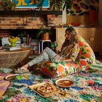 Bohemian Bean Bag Seating Image 3