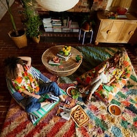 Bohemian Bean Bag Seating Image 5
