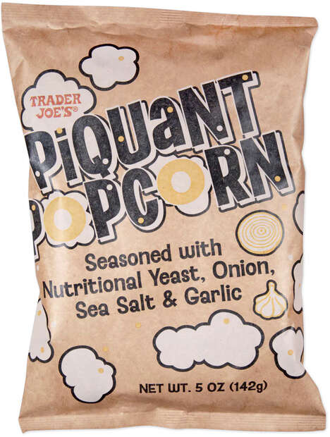 Nutritional Yeast-Seasoned Popcorns