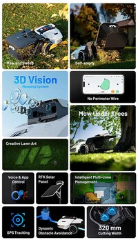 Self-Emptying Robotic Lawnmowers Image 3