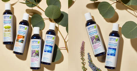 Pampering Massage Oil Blends