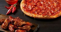 Spicy Honey-Drizzled Pizzas Image 1