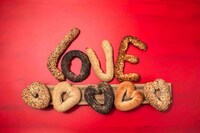 Handcrafted Heart-Shaped Bagels Image 2