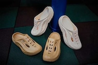 Dynamic Slip-On Perforated Mules