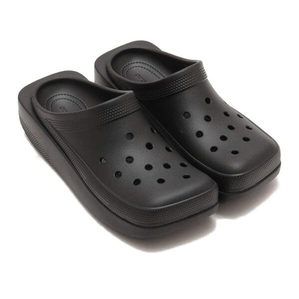 Square-Toe Perforated Footwear Image 2