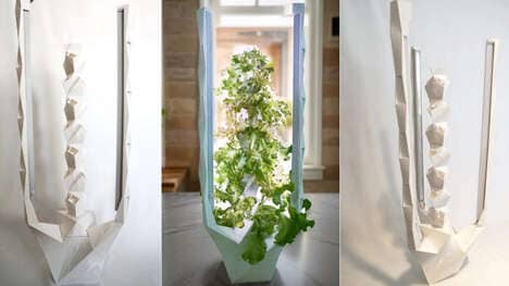 Stylish Indoor Hydroponic Planters