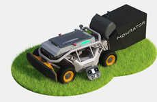 Remote Control Robotic Lawnmowers