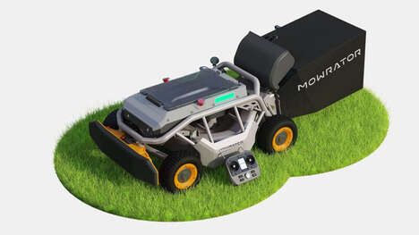 Remote Control Robotic Lawnmowers