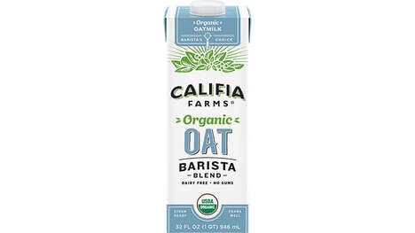 Organic Oat-Based Coffee Milks