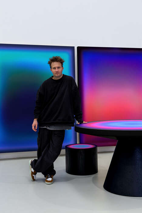 Spectral Painting-Inspired Furniture