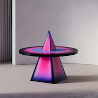 Spectral Painting-Inspired Furniture Image 3