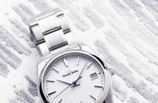 Pristine Snowflake-Mimicking Timepieces