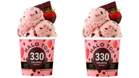 Chocolate Strawberry Frozen Treats