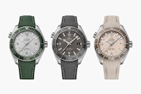 Oceanic Earth-Toned Timepieces Image 4