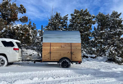 Teardrop Sauna Trailers