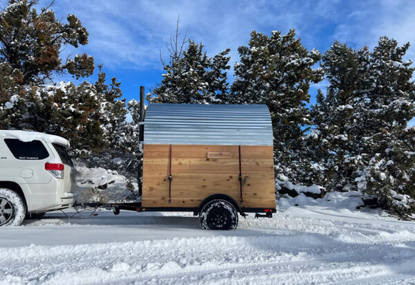 Teardrop Sauna Trailers