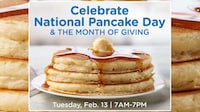Complimentary Pancake Diner Promotions Image 1