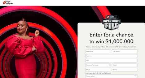 Big Game Contest Ads