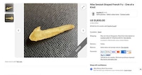 Logo-Shaped French Fries
