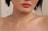 Personalized 9K Gold Necklaces Image 1
