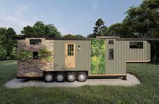 Outdoor Entertaining Tiny Homes