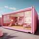 Pink-Hued Shipping Container Homes Image 5