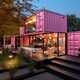 Pink-Hued Shipping Container Homes Image 8