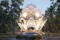 Lotus Flower-Inspired Villas