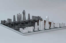 Architecturally Inspired Chess Sets