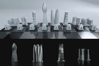 Architecturally Inspired Chess Sets Image 2