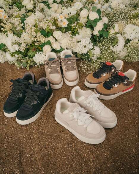 Chunky Plush Sneaker Models