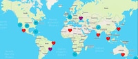 Global Love Story Maps Image 1