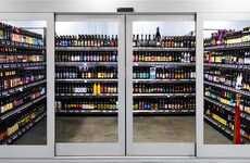 Reliable Alcohol Retail Doors