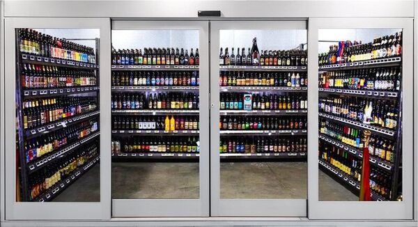 Reliable Alcohol Retail Doors